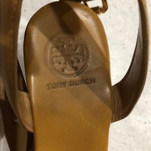 Tory Burch Leather Platforms